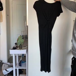 All saints black dress